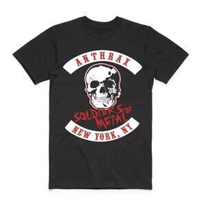 Anthrax Soldiers Of Metal New York Ny Shirt